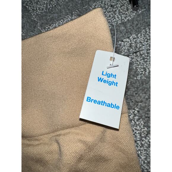 JOCKEY Generations Shapewear Briefs Thigh Shaper Bottom Size Medium Tan NEW - Picture 4 of 6